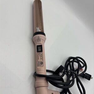 Lange Rose Gold and Pink Curling Wand